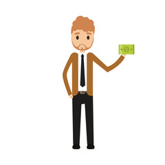 businessman and object design