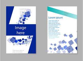 Mega pack Brochure design template flyer set, abstract business flyer size A4 template, creative cover, trend brochure set