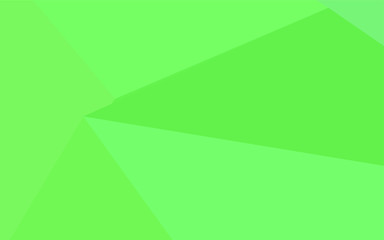 Light Green vector abstract polygonal background.