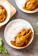 Chicken Massaman Curry Paste with Rice
