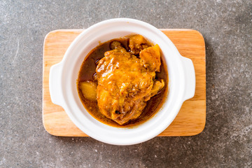 Chicken Massaman Curry Paste with Rice