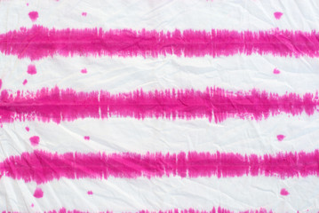 stripes tie dye pattern abstract background,crumpled cotton fabric textures background.