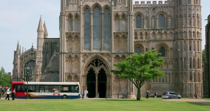 Ely Cathedral & Lawn; Ely & Middleton; Ely, Cambridgeshire, England