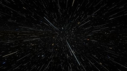 Stars Dark Traditional Hyperspace