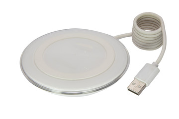 Wireless charger pad isolated