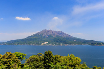 集仙台からの桜島 -薩摩藩主が足繁く通った展望台より- © photojapan