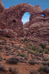 Red Rock Formations at Arches National Park