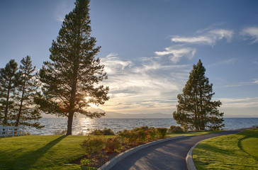 Sunset in Lake Tahoe, Edgewood Tahoe