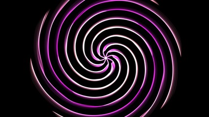 Abstract ring background with luminous backdrop.