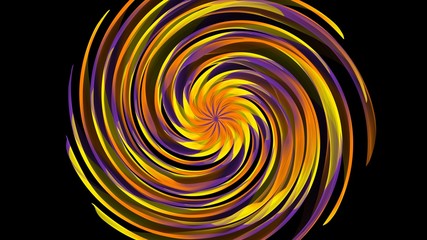 Hypnosis spiral, abstract background.