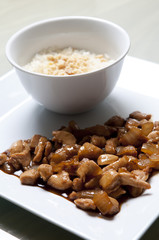 Pollo Teriyaki.