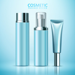 Cosmetic package design set