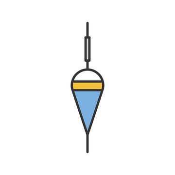 recommend clip art: Fishing float color icon