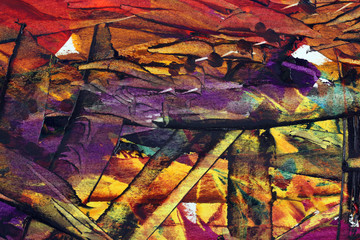 oil canvas texture for background