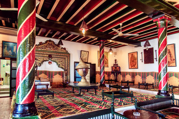 The famous cafe in Sidi Bou Said.