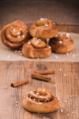 Cinnamon rolls. 