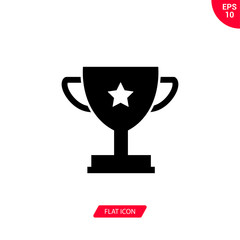 Trophy vector icon