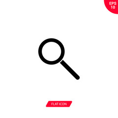 Search vector icon, explore symbol