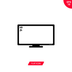 Television vector icon