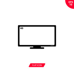 Television vector icon