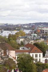 Fototapeta na wymiar Rooftops of Prague