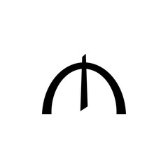 sign Azeri manat icon. Element of money symbol icon. Premium quality graphic design icon. Baby Signs, outline symbols collection icon for websites, web design, mobile app