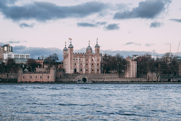 Fototapeta premium The Tower of London and The River Thames
