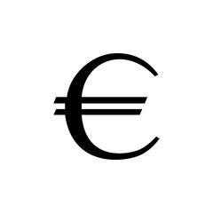 euro sign icon. Element of money symbol icon. Premium quality graphic design icon. Baby Signs, outline symbols collection icon for websites, web design, mobile app
