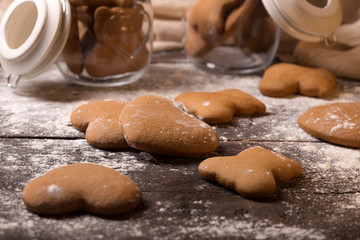 Homemade gingerbread