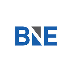 b ne Letter Logo