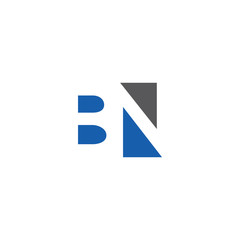 b n Letter logo
