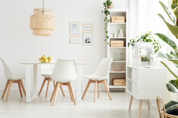 Bright and spacious dining room
