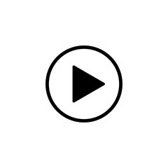 Play vector icon