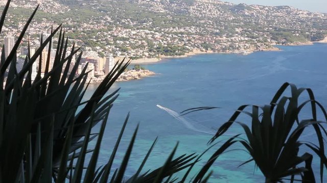 view from penon de ifach in Calpe Spain