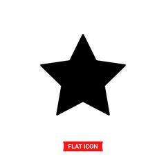 Star vector icon