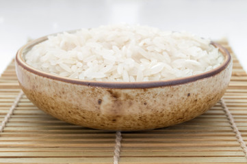 Chinese bowl full of rice