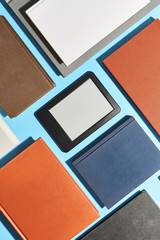 Fototapeta premium Modern and classic books