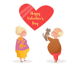 Valentine's Day. Vector