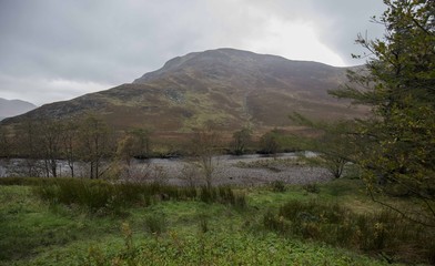 Scottish mountain in Autumn