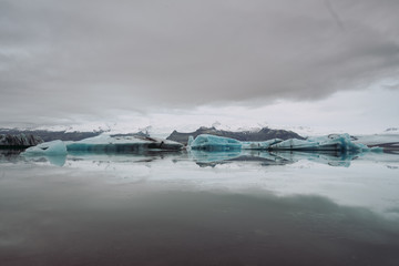 Naklejka premium Island | Gletscher Lagune