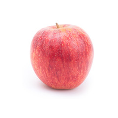 Red gala apple isolated on a white background
