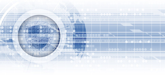Obraz premium Cyber security and information or network protection. Future technology web services for business and internet project