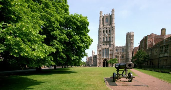 Ely Cathedral, Lawn & Canon; Ely & Middleton; Ely, Cambridgeshire, England
