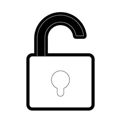 padlock vector illustration