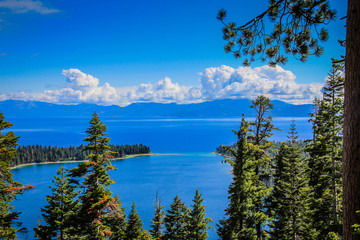 Beautiful Lake Tahoe View from Inspiration Point