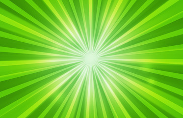 Obraz premium Zielony brokat błyszczy promienie światła bokeh uroczysty elegancki streszczenie tło.