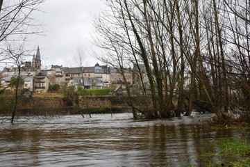 Paysage de rivi&egrave;re