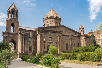 Fototapeta premium Yot Verk church in the center of Gyumri