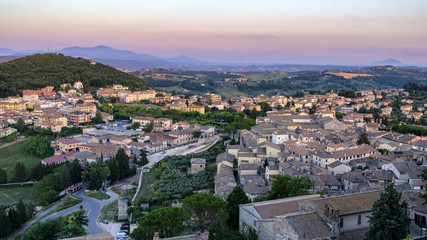Fototapeta na wymiar Amelia (Umbria, Italy): landscape