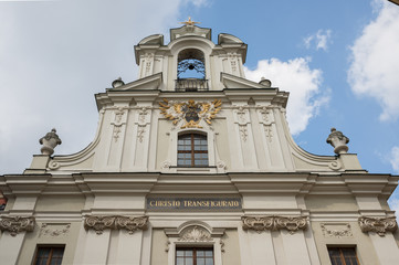 Fototapeta na wymiar architecture detail of transfigured Christ church.